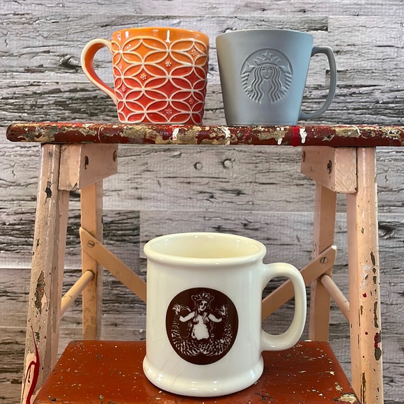 (Get 3!!) Set of Assorted Starbucks Coffee Mugs - Picture 1 of 16